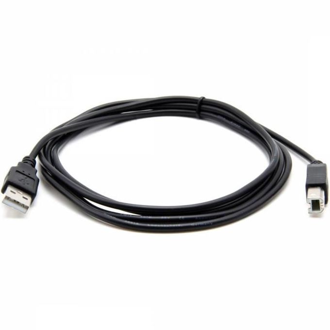 Câble D'imprimante USB 2.0 - Noir Câble D'imprimante USB 2.0 - Noir